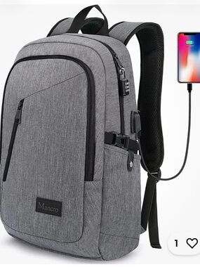 Laptop Backpack for Travel Anti-theft Laptop Backpack for Men Business Backpa...